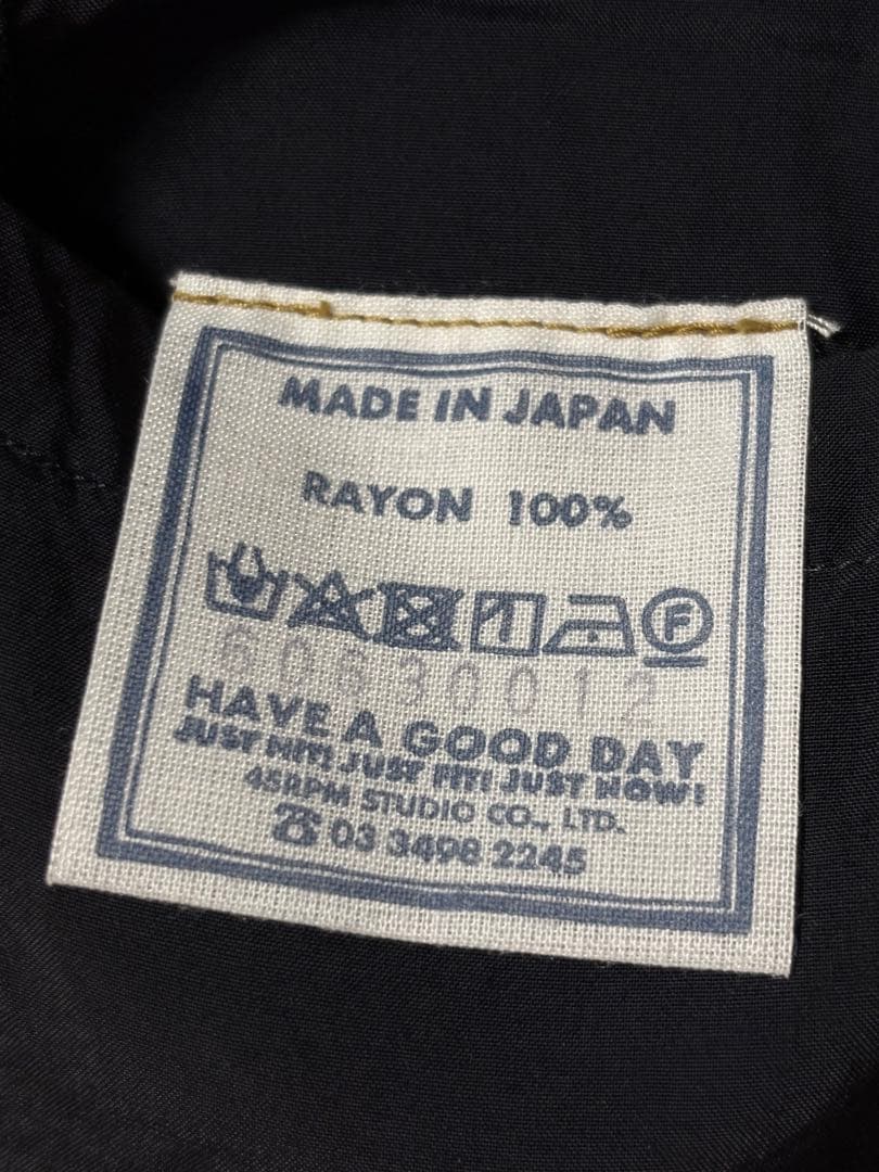 45R レーヨンダンプのシャツジャケット　【価格44,000円】