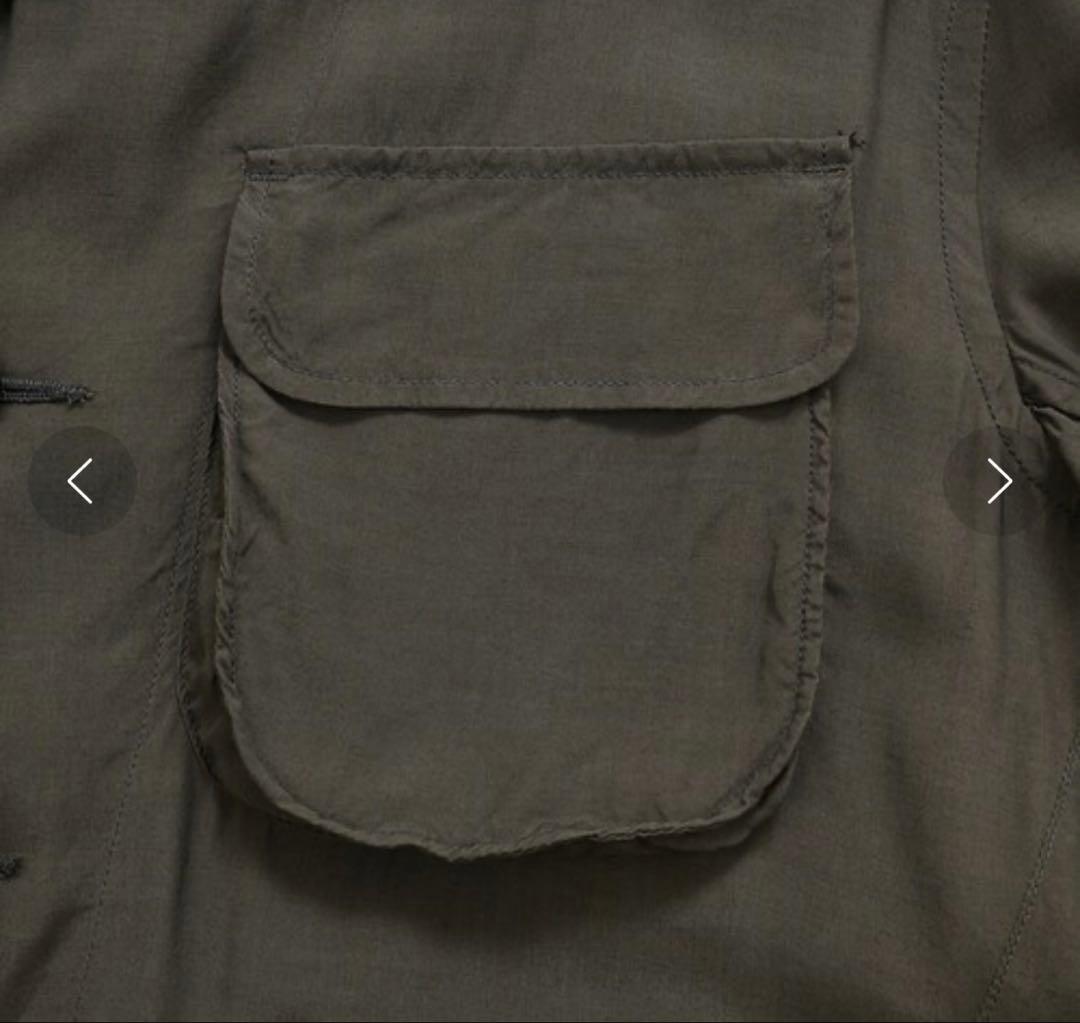 45R レーヨンダンプのシャツジャケット　【価格44,000円】