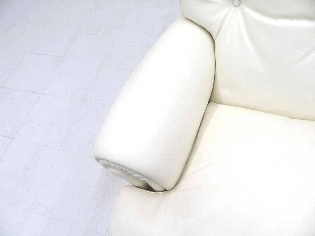 展示品　ポルトローナフラウ　総本革　レザー　ドリーム　3人掛けソファ　モダン