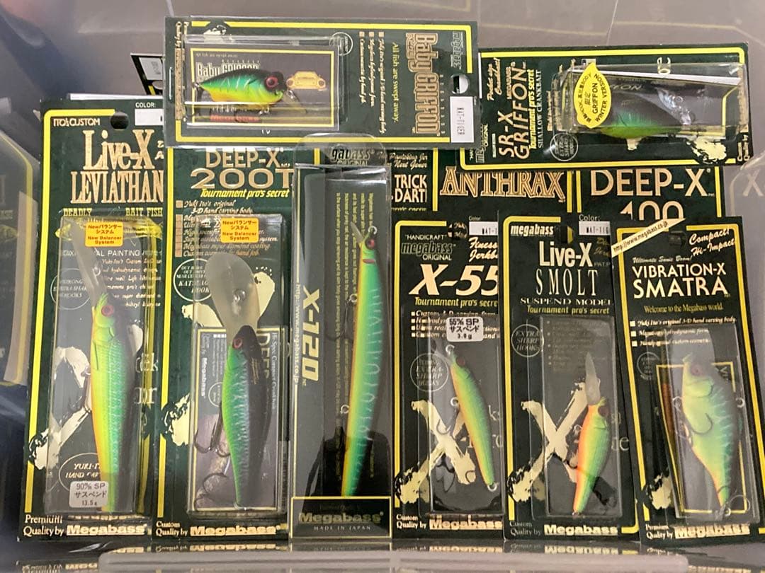 メガバス　マットタイガー　新品未開封　セット販売