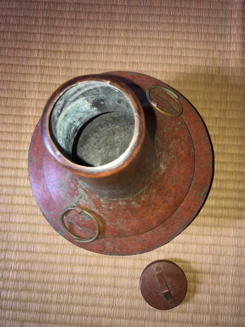 銅製の蒸気鍋