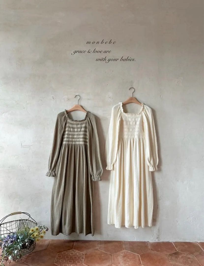 monbebe ワンピース 3点セット