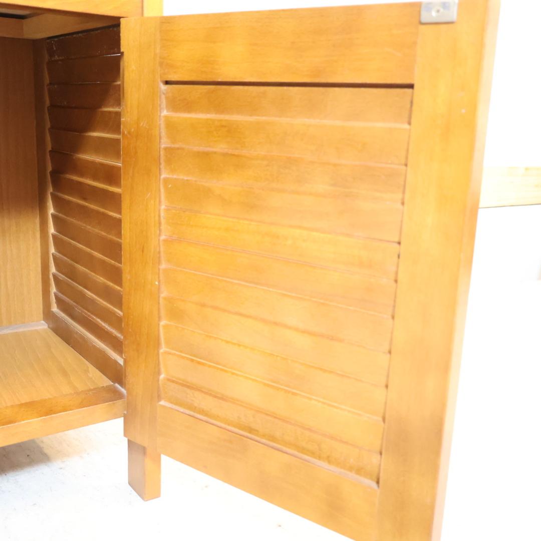 Karimoku カリモク家具 電話台 TEL台 ラック 木製キャビネット