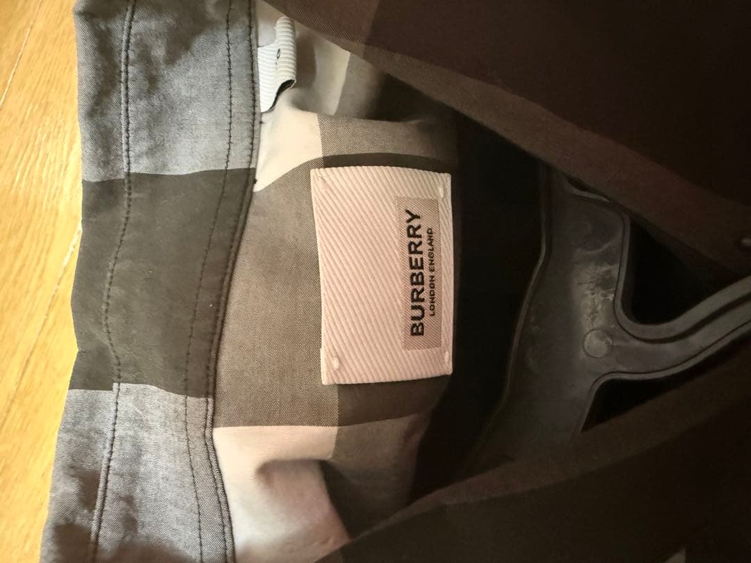 BURBERRY チェック柄 長袖シャツ