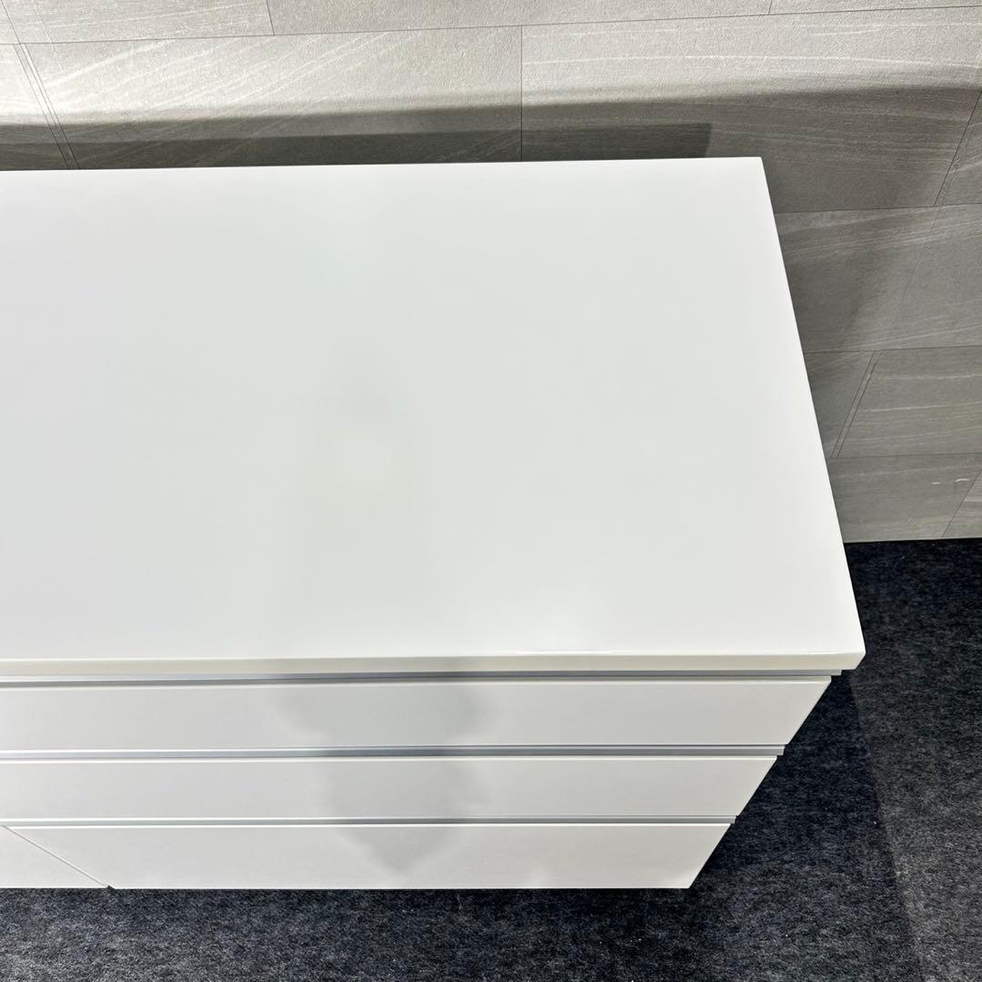 NITORI キッチンカウンター シンプル キュリー2 幅120cm d5232