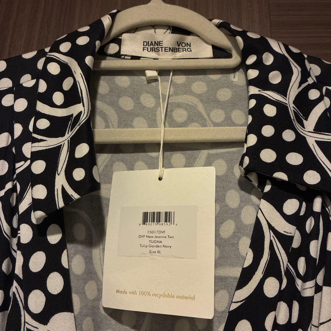 Diane von Furstenberg ラップドレス XL