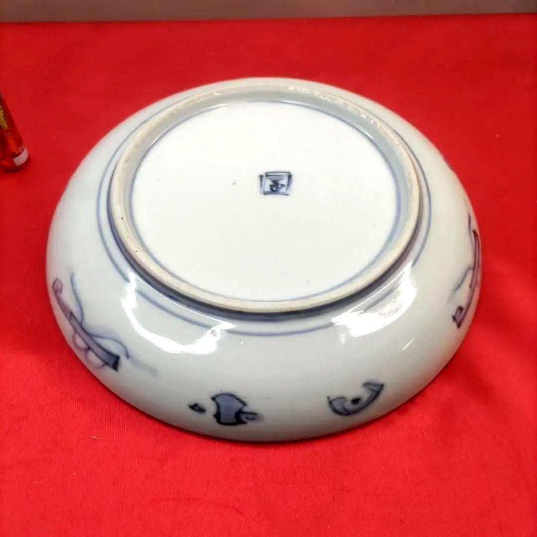 有田焼　伊万里焼　古伊万里　五彩錦手　中皿　平皿　盛り皿　6寸皿5客セット　③