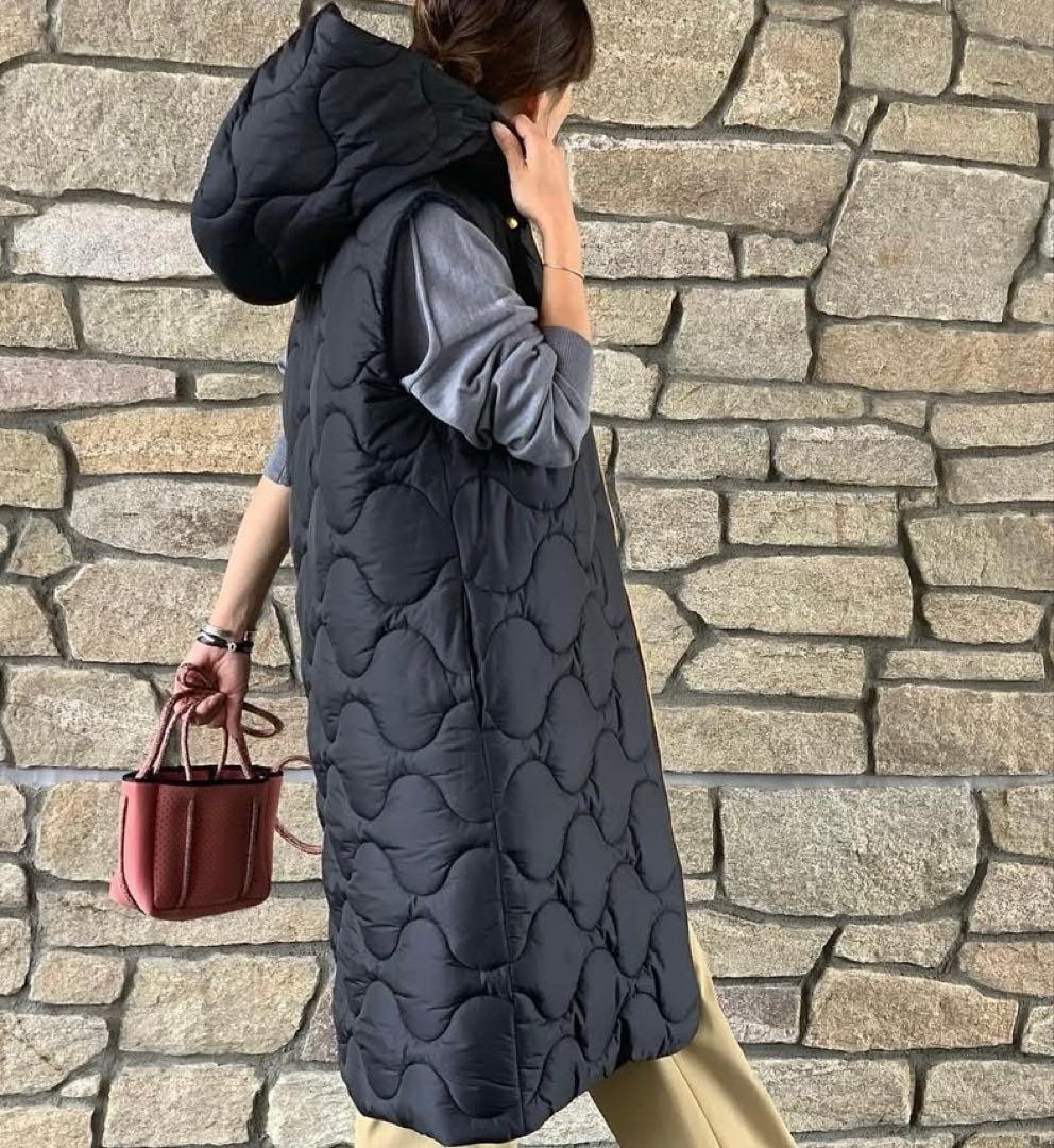 MADISONBLUE マディソンブルー　ジレ キルティングベスト コート