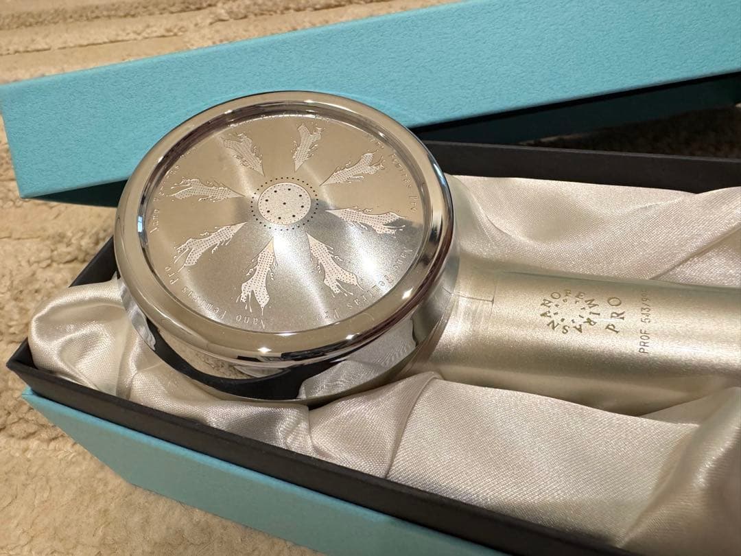 【⭐️ほぼ新品⭐️】ナノフェミラス プロ シャワーヘッド 本体 箱・付属品あり