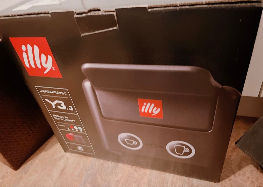 新品未使用品　illy エスプレッソマシン　Y3.3 キーコーヒー