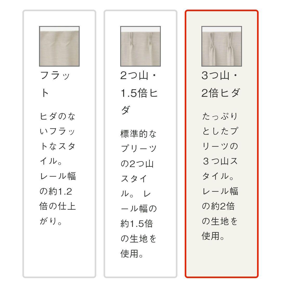 KEYUCA　オーダー　ドレープカーテン レースカーテン　セット①