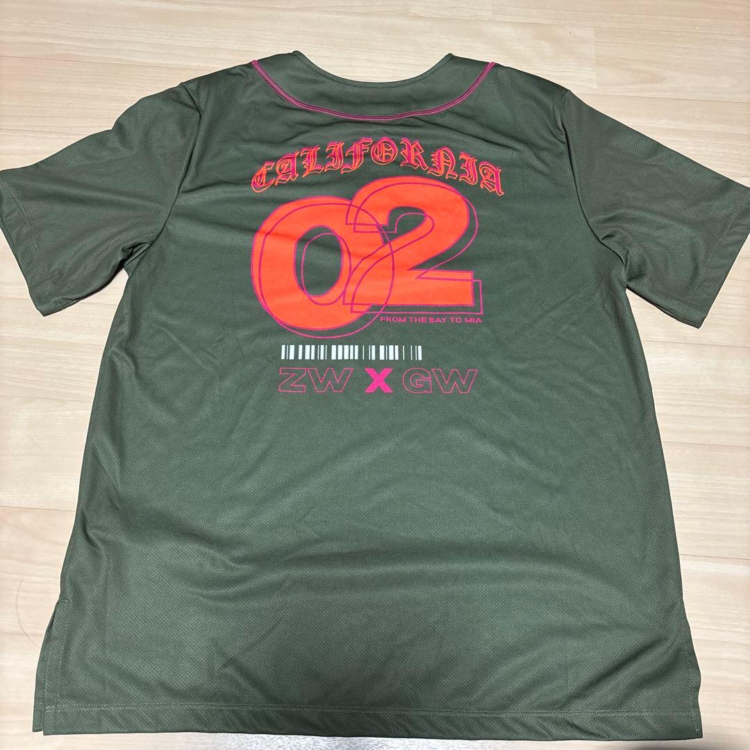 ZWXGW オリーブグリーン 半袖Tシャツ XS