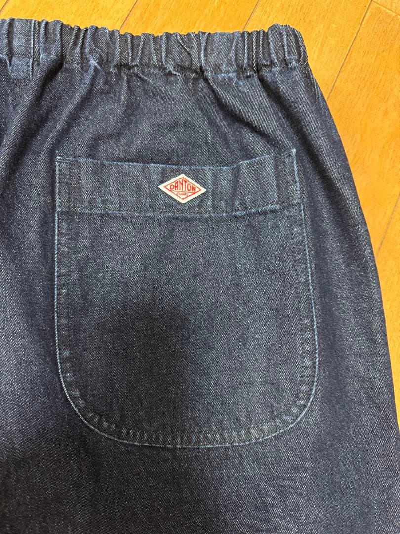 ダントン　DANTON WOMEN'S DENIM EASY PANTS 36