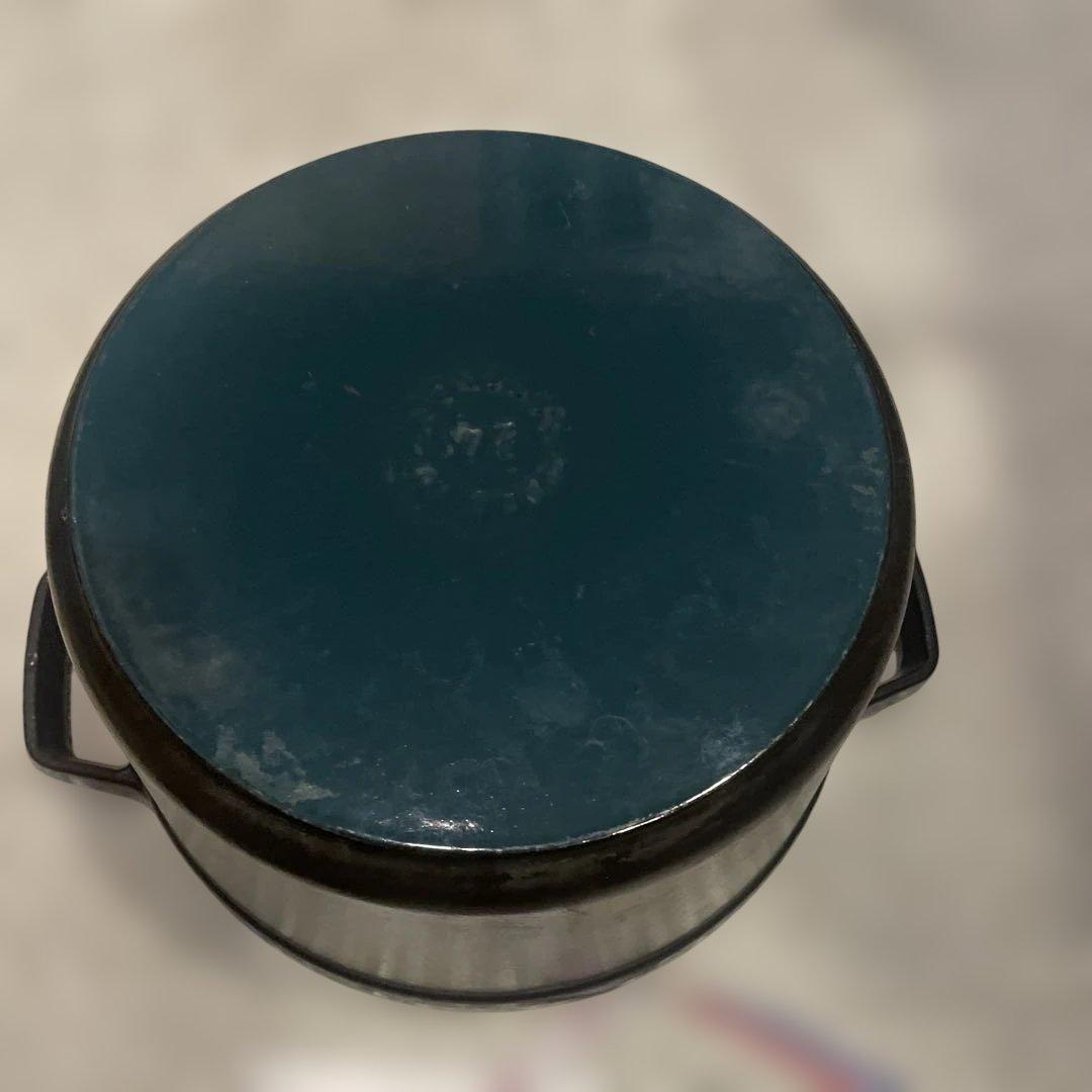 staub ストウブ グランドココット24cm ブラック 40502-285深鍋