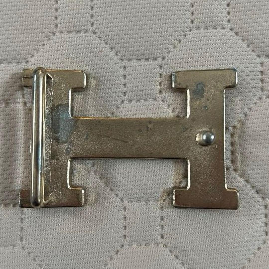 HERMES H型バックル 金属製 傷あり エルメス ベルト