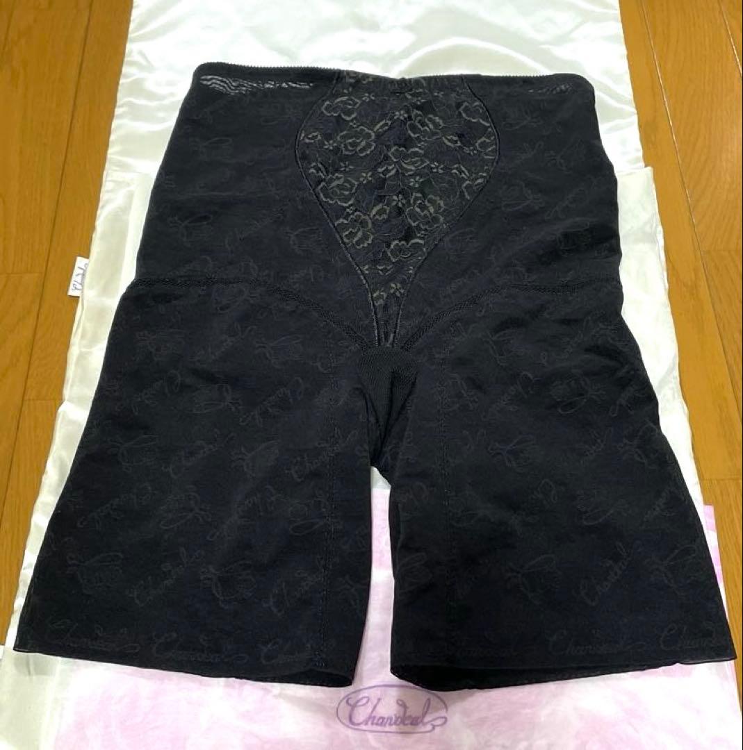 新品未使用シャンデールエレガント.フルロングガードル98ノーブルブラック