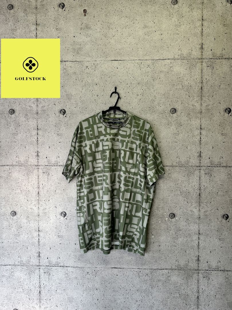 【新品未使用】サイズ7 メンズ モックネックシャツ ラッセルノ 2080