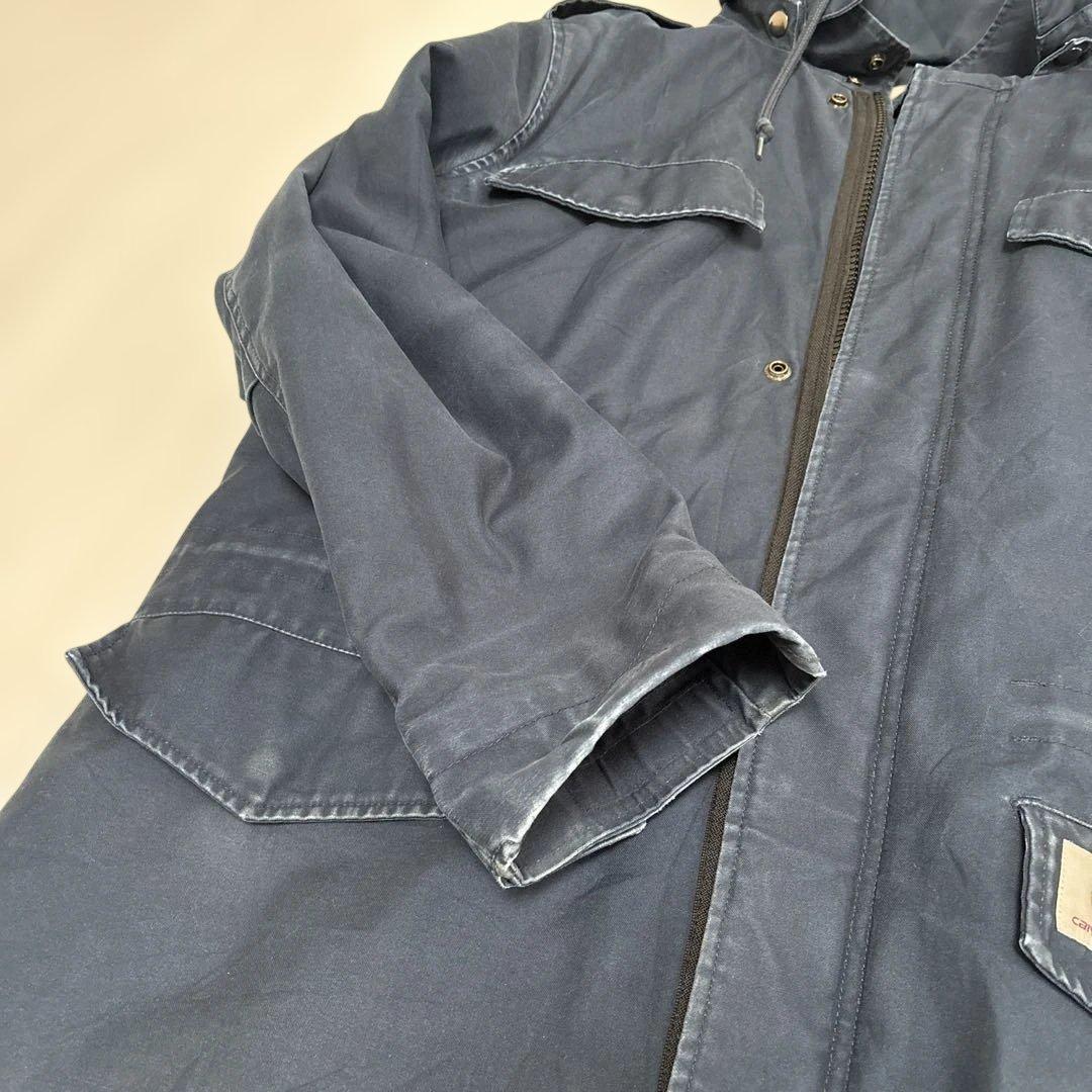 セール商品‼️Carhartt ネイビー フード付きジャケットLサイズ