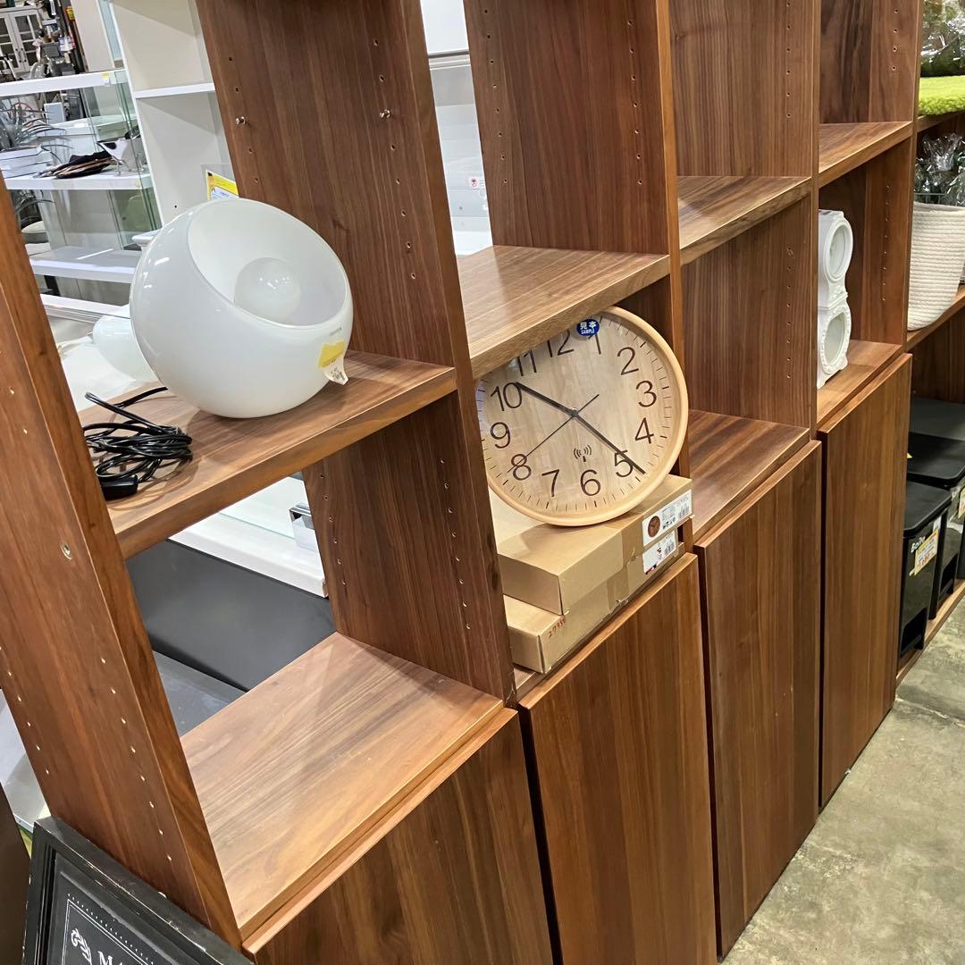 ニトリ コネクトシリーズ ユニットシェルフ ウォールナット