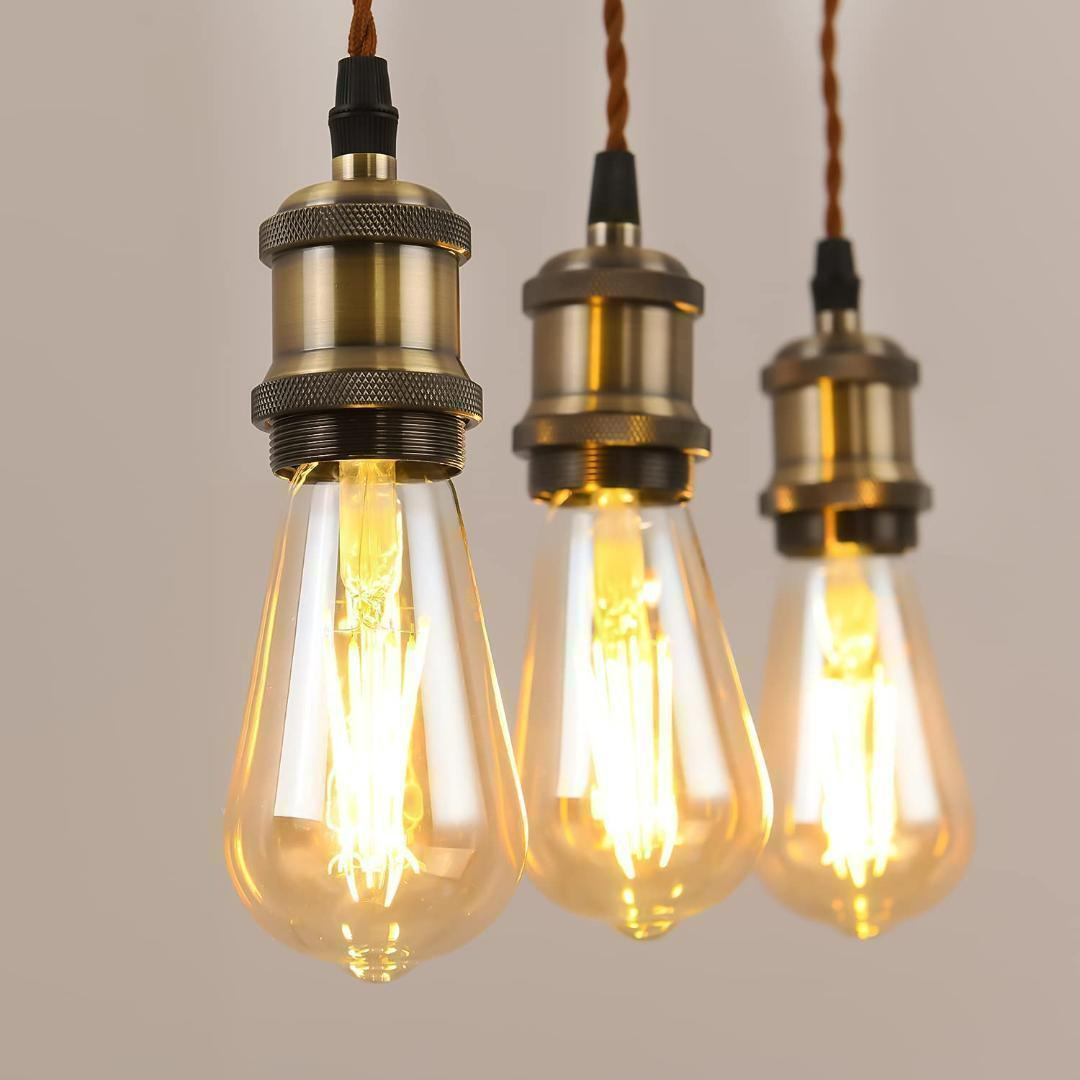 【M2086-69-45】ペンダントライト E26口金 LED電球付き エジソン