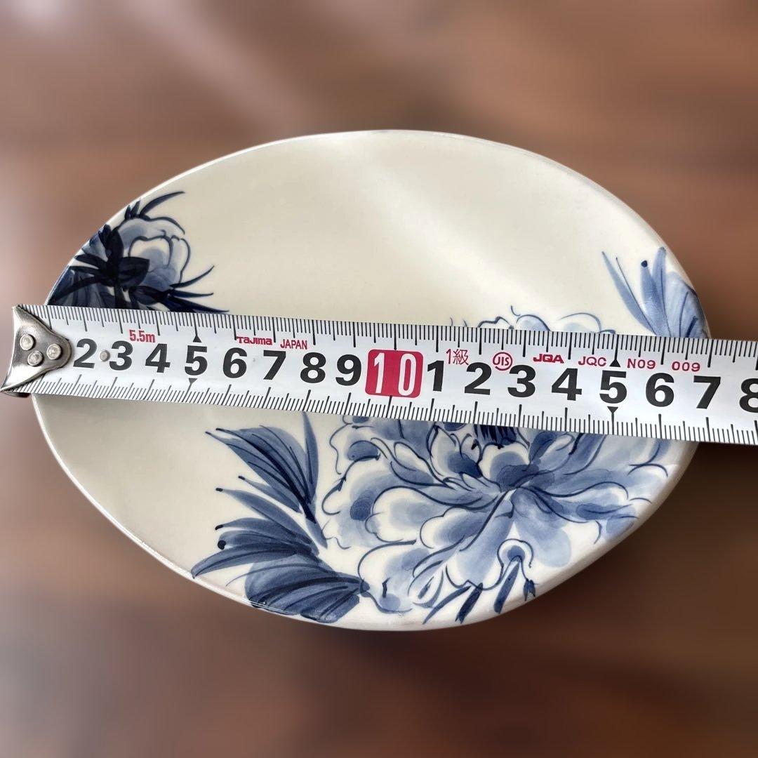 京焼　陶葊　染付　5枚セット