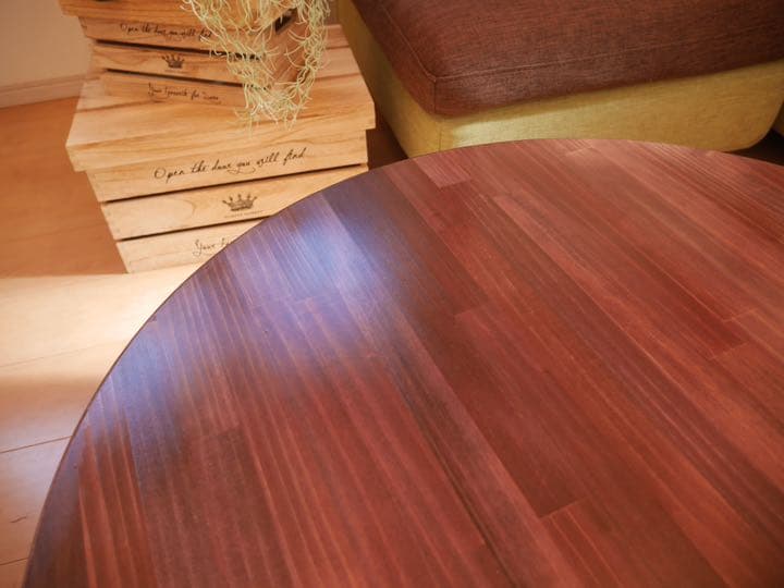 テーブル１つで映える部屋に？　ローテーブル　ダイニング　丸型　こたつ　折りたたみ