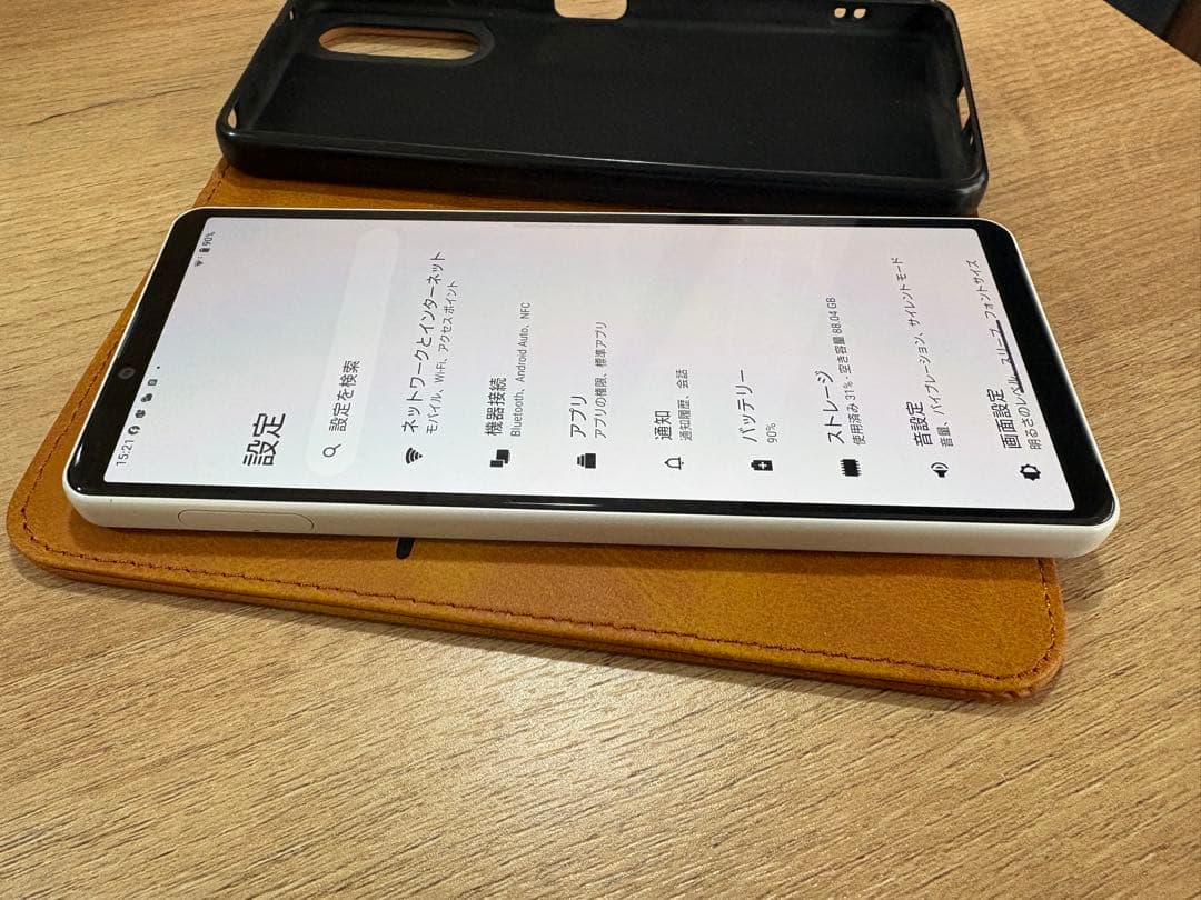 電池良好 Xperia 10 IV：XQ-CC44 白 128GB SIMフリー