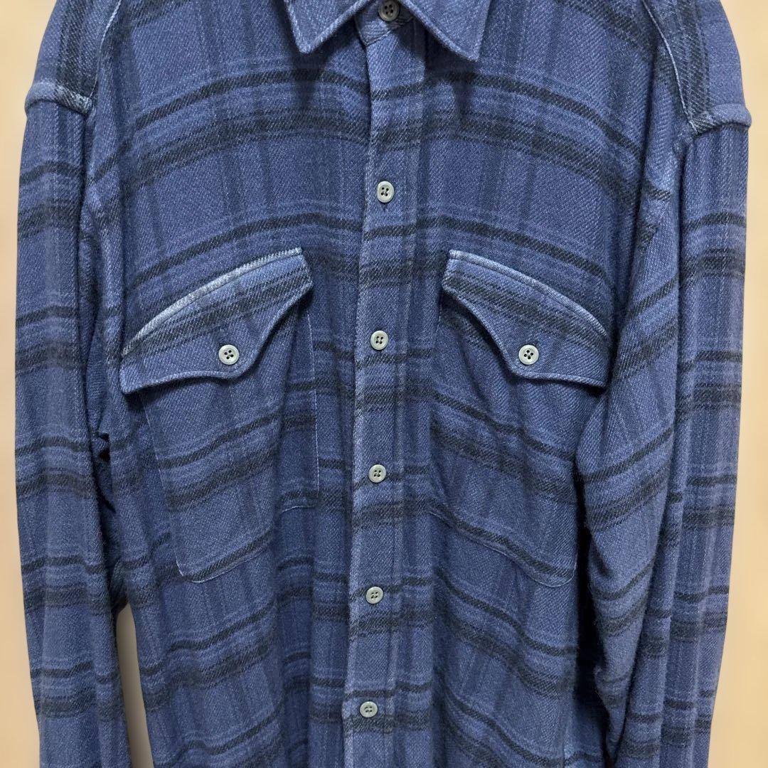 MAATEE&SONS CASHEMERE NEL SHIRTS ハナコン