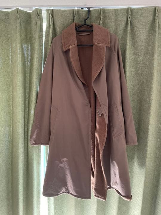 コモリ　comoli タイロッケンコート　ベージュ