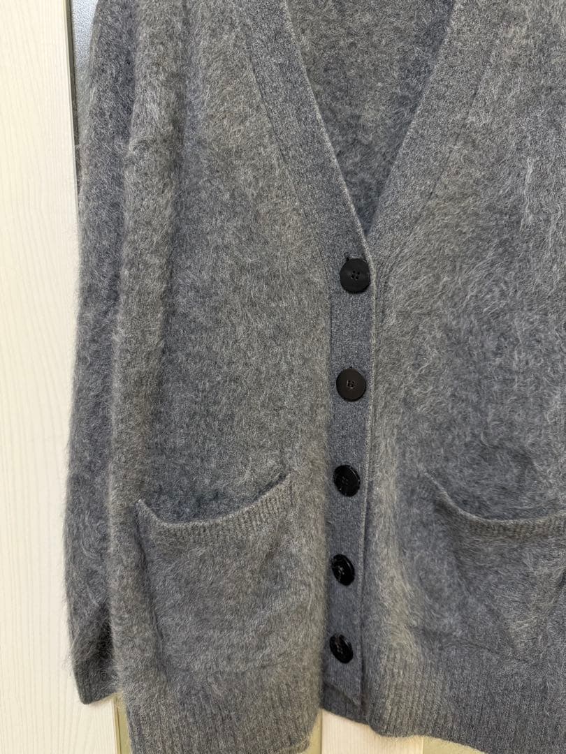 フォックスカシミヤ　ロングカーディガン コート