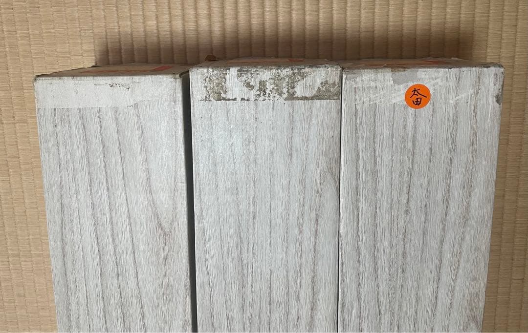 萬葉　毛氈　朱色　3本セット