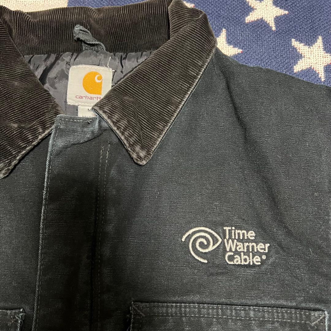 雰囲気 carhartt カーハートダック トラディショナルジャケット ブラック