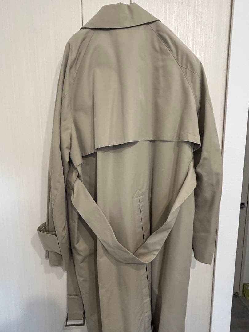 sublations シルクコットン オフィサー コート
