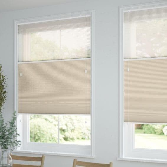 未使用　ハニカムシェード　シアーベージュ　175×132