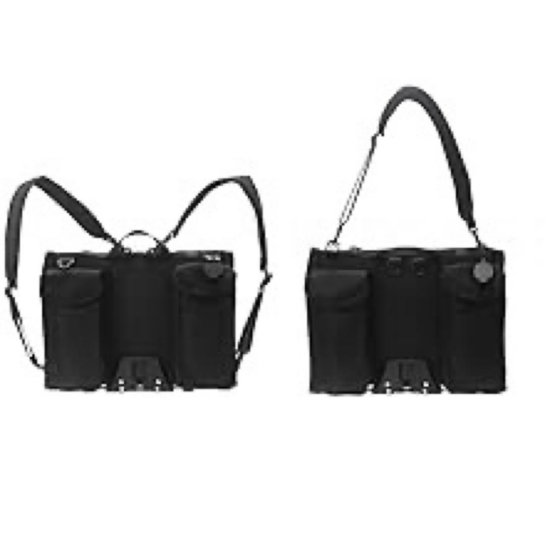Brompton用 TWTOPSEロールトップTバッグ ブラック27.5ℓ