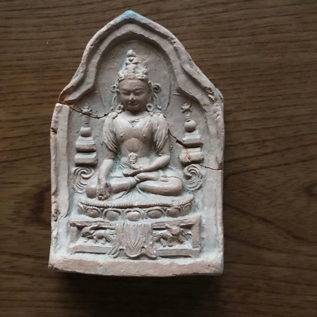 Buddha statue 塼仏(Senbutsu)　せん仏　せんぶつ　③