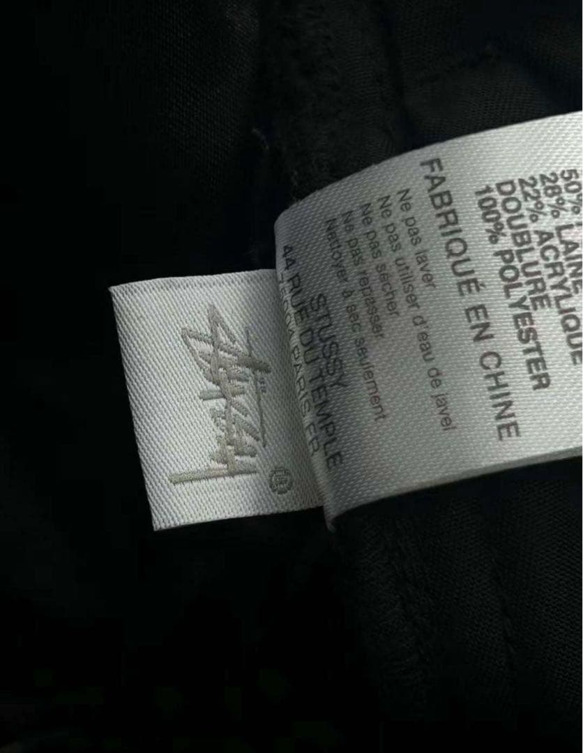 パンツ stussy casentino wool beach pants s