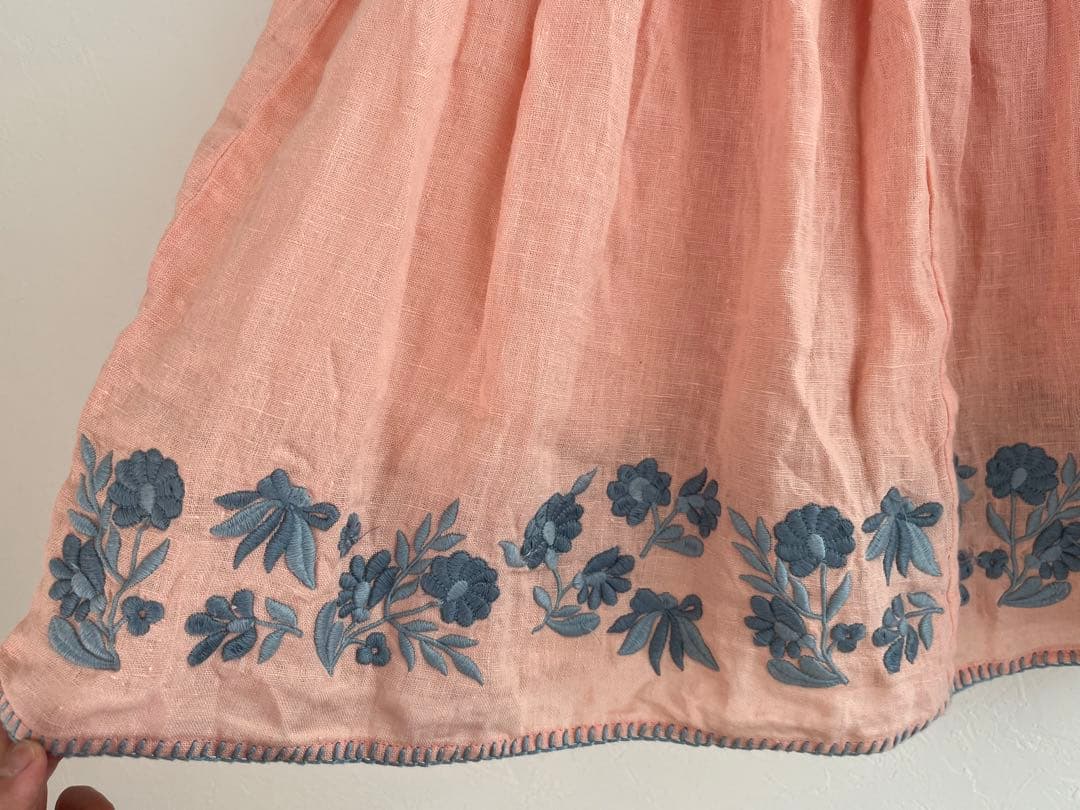c*7様 apolina kids 刺繍 ワンピース