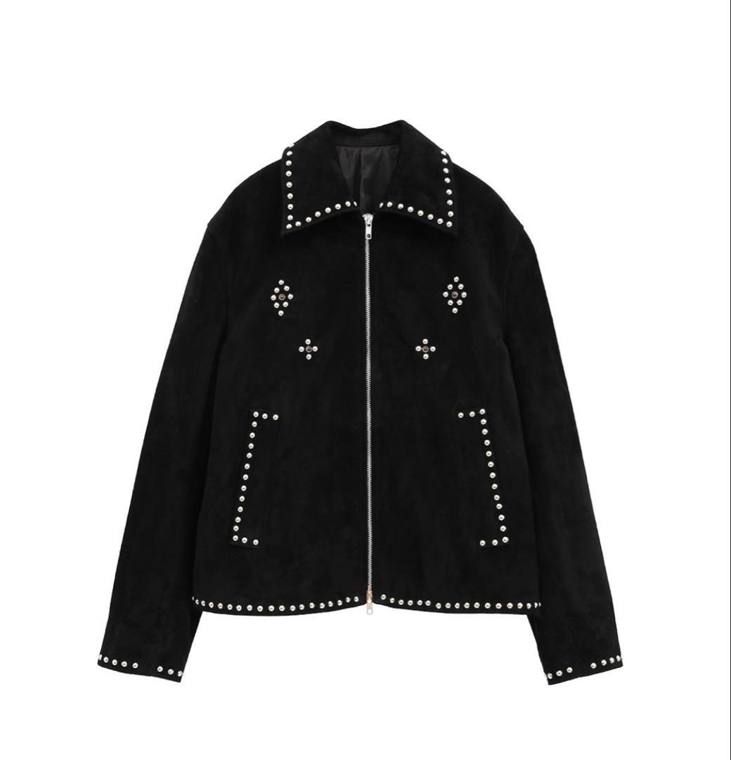 クラネ スエードスタッズブルゾン　サイズ1