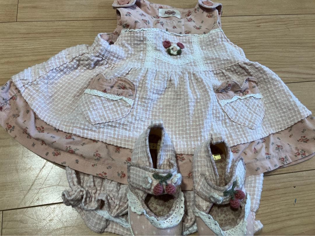 souris 3着と靴セット　90.95センチ