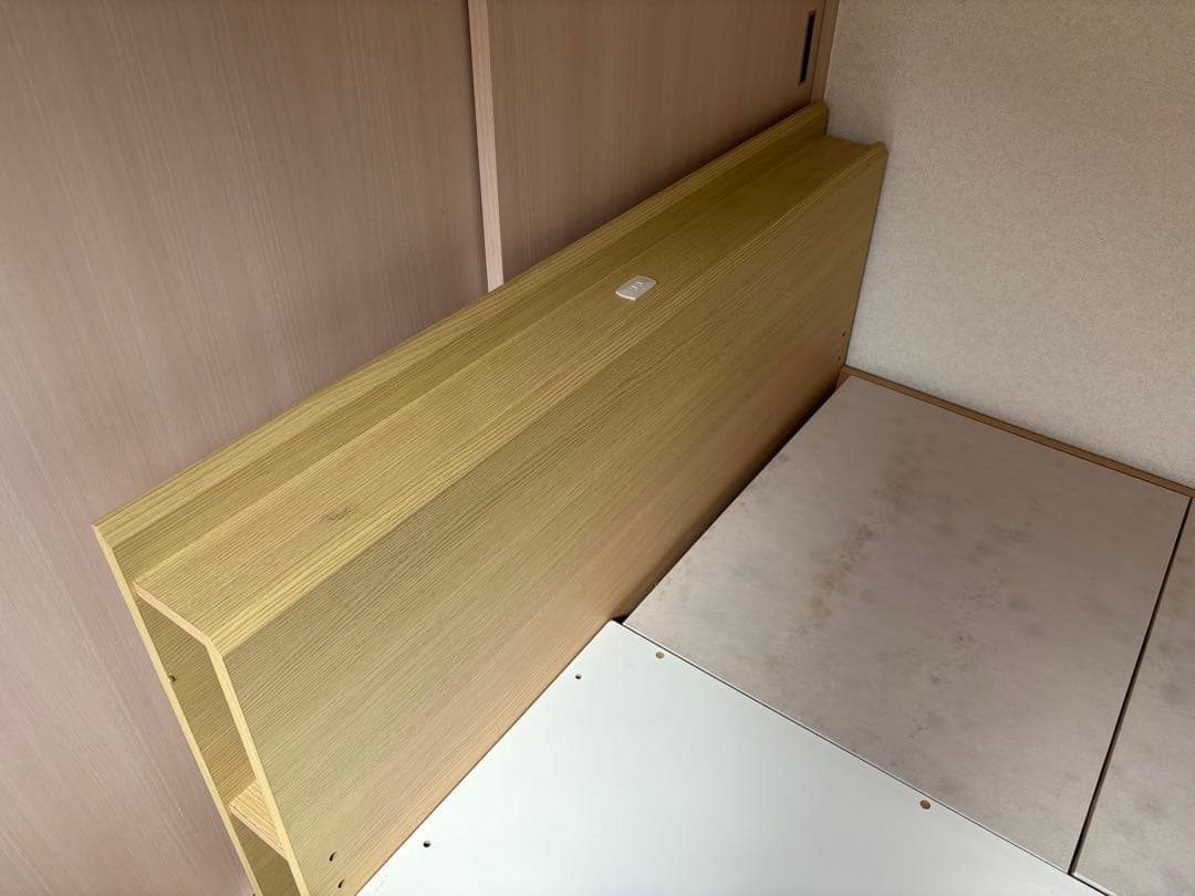 ニトリ　ダブルベッドマットレスセット