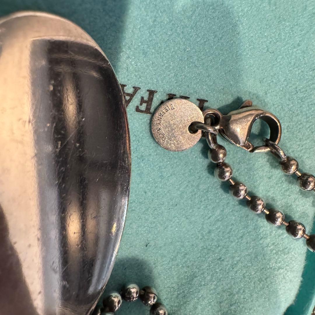 Tiffany＆Co. オーバルタグ ネックレス シルバー925