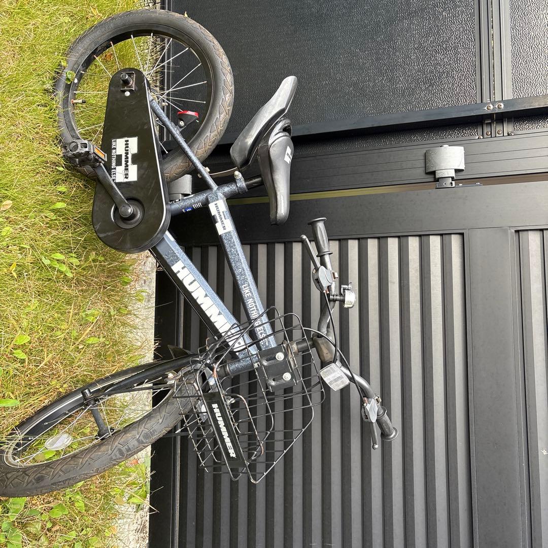 引き渡し限定⭐︎HUMMER子供用自転車18インチ