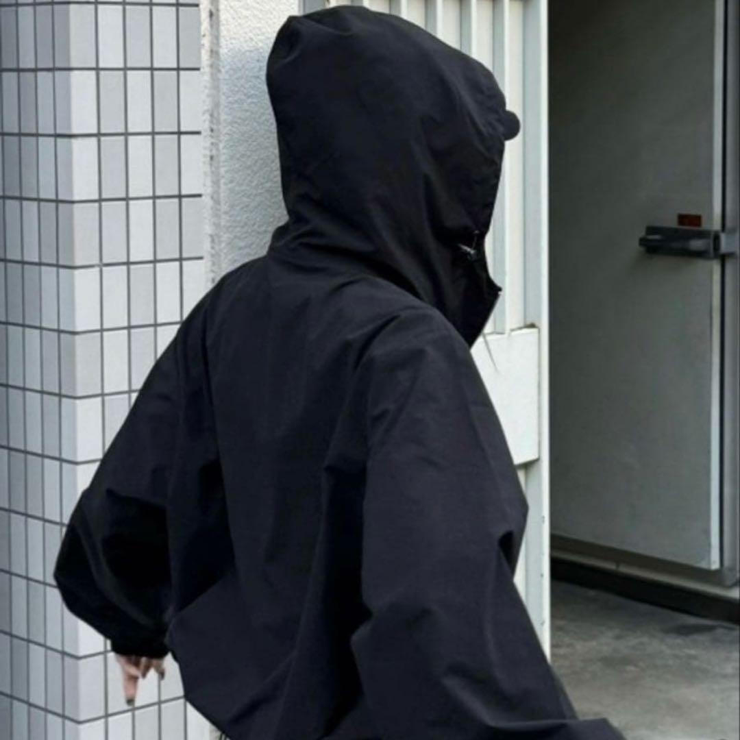 【Chikashitsu +】cropped hooded blouson