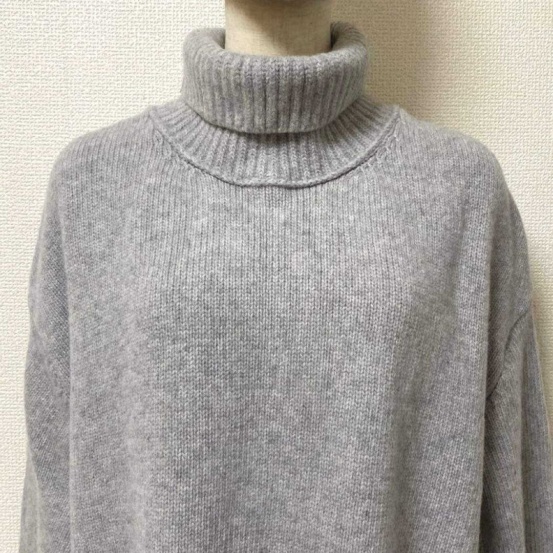 ミューズ ドゥ ドゥーズィエム クラス ウールカシミヤタートルネックニット F