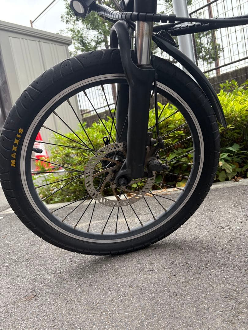 MATE 折りたたみ電動アシスト自転車 ブラック