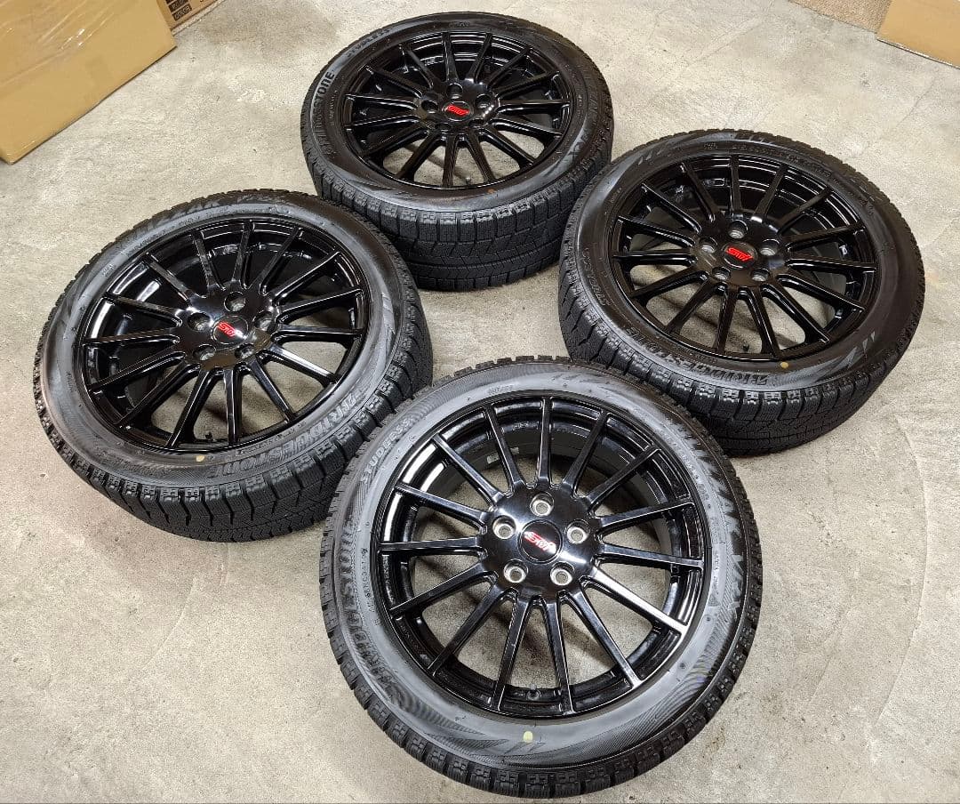 【極上品】スバル レヴォーグ STI 純正 OP ホイールタイヤ スタッドレス