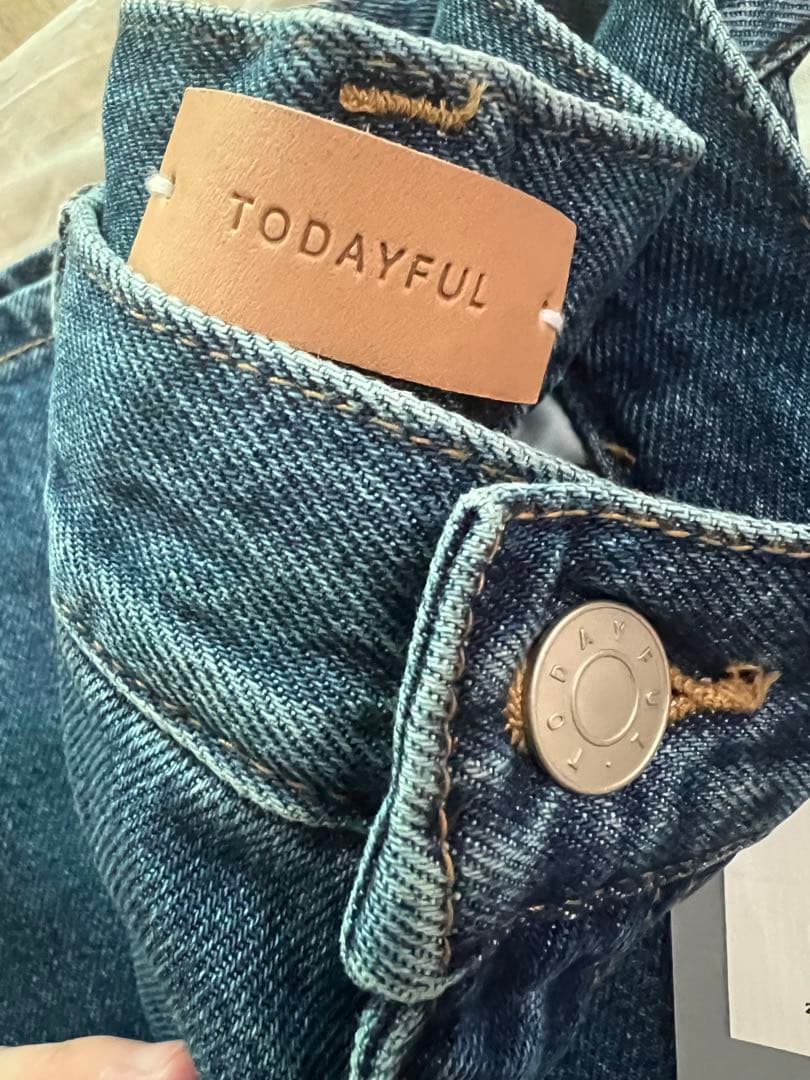TODAYFUL Cary's Denim ブルー25