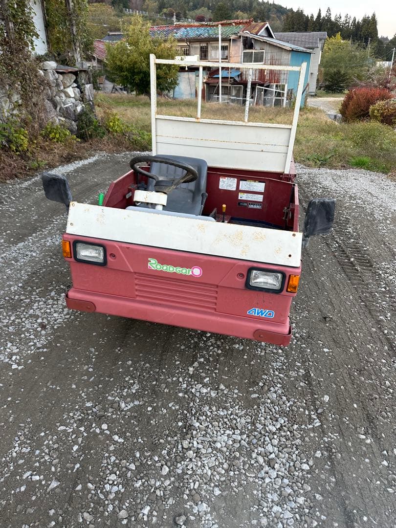 アテックス 運搬車 SL600 油圧ダンプ 2り乗り 4WD セルスタート