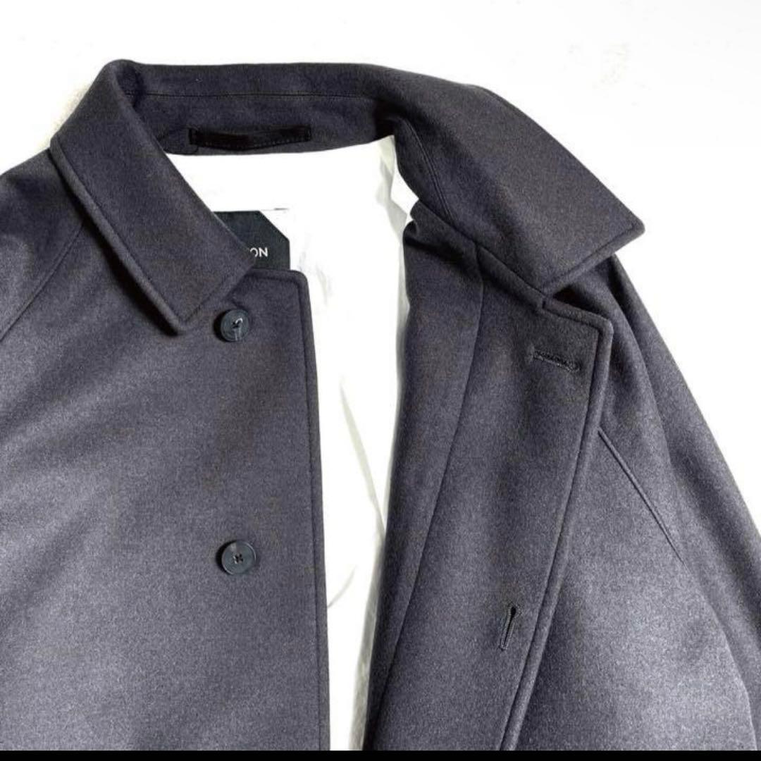 ジャケット・アウター ATON DOUBLE SAXONY BALMACAAN COAT